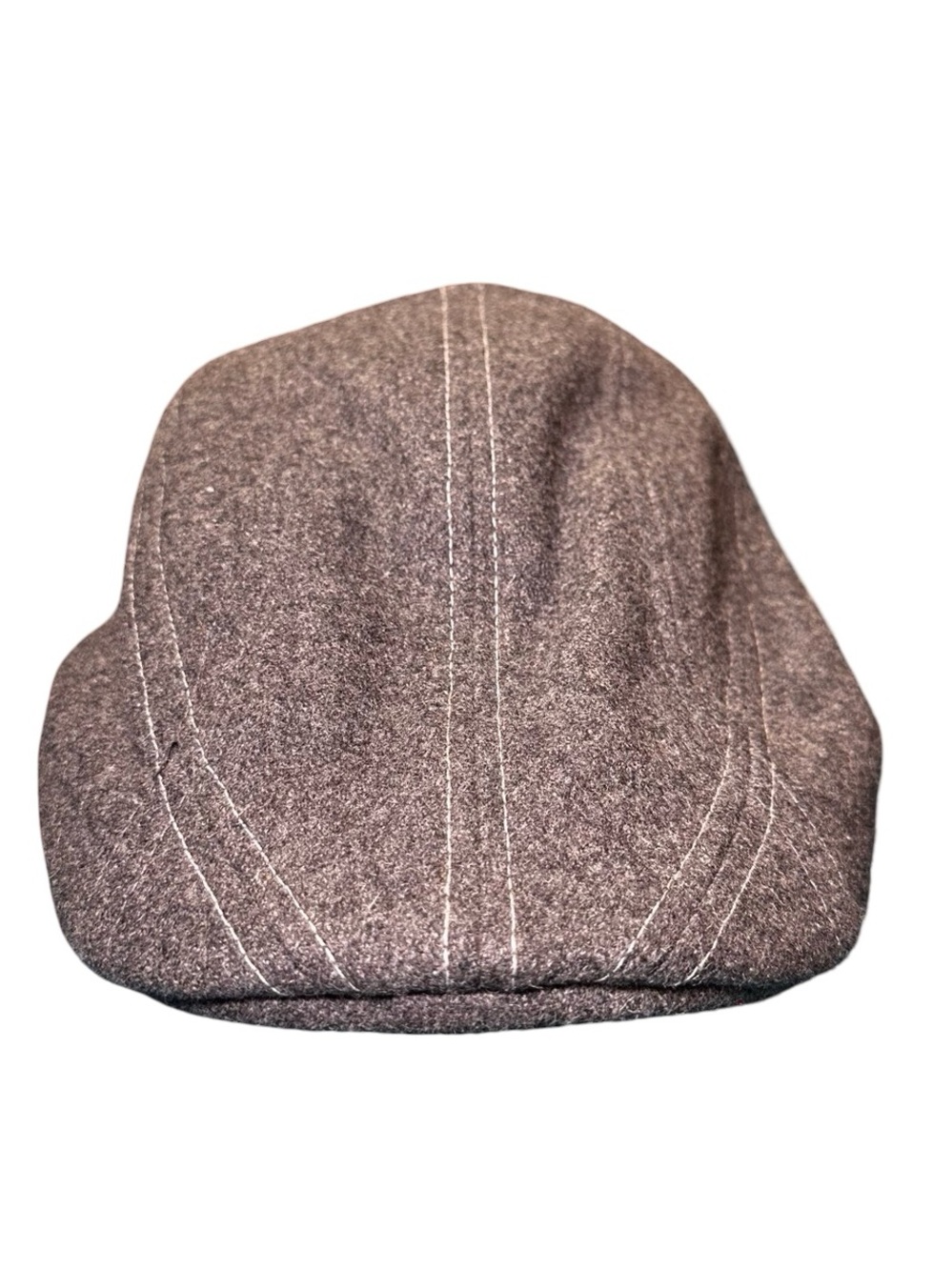 IBEX Gray Wool Flat Cap SZ Large Newsboy European Old Money Luxury Outdoor